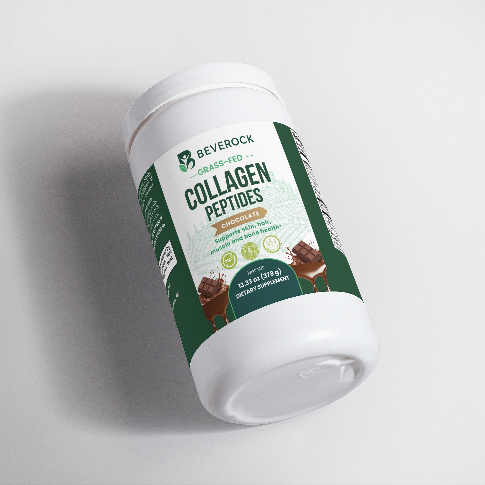 Grass-Fed Collagen Peptides Powder (Chocolate)