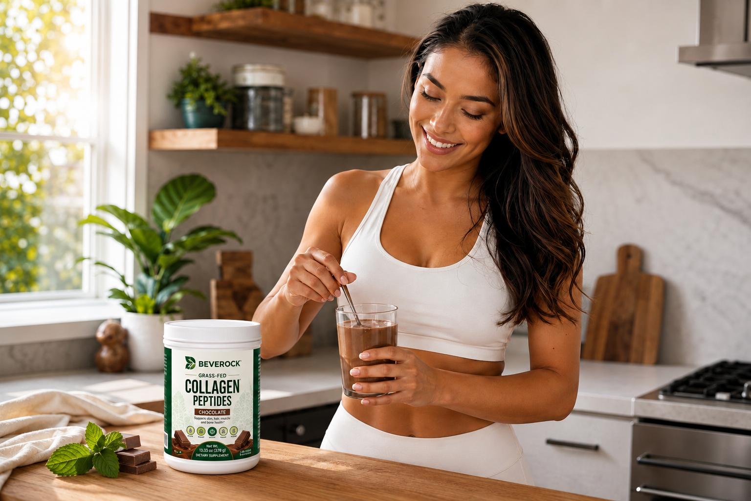 Grass-Fed Collagen Peptides Powder (Chocolate)